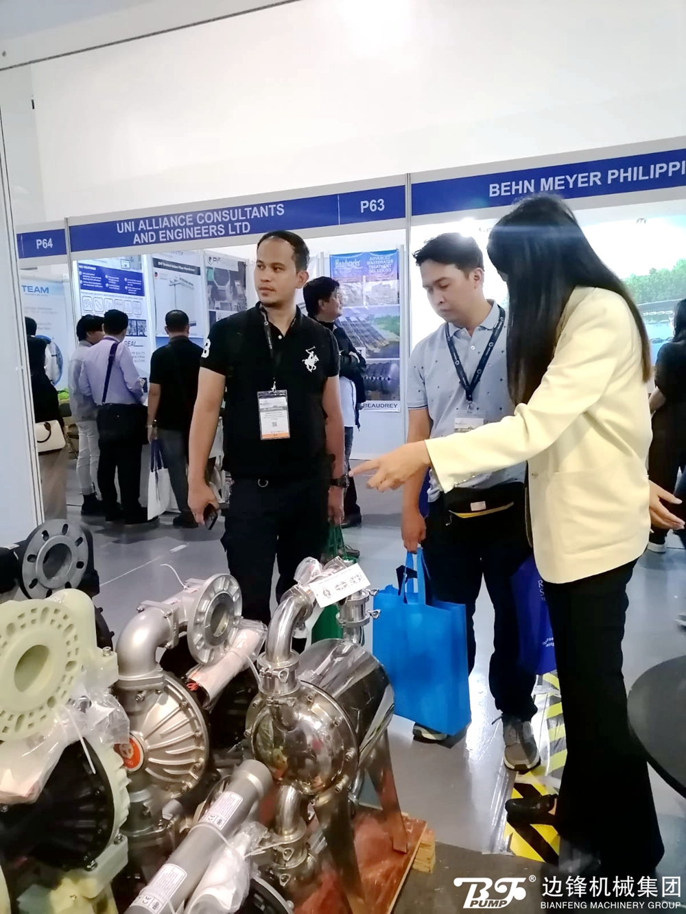 边锋机械集团亮相菲律宾马尼拉水处理展览会