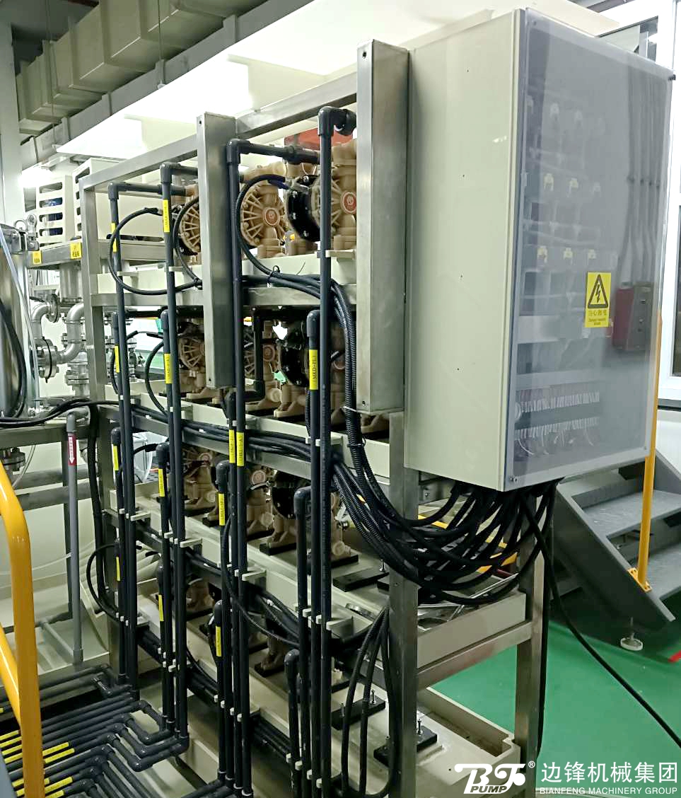边锋机械集团QBY3系列化学药剂输送客户案例分享