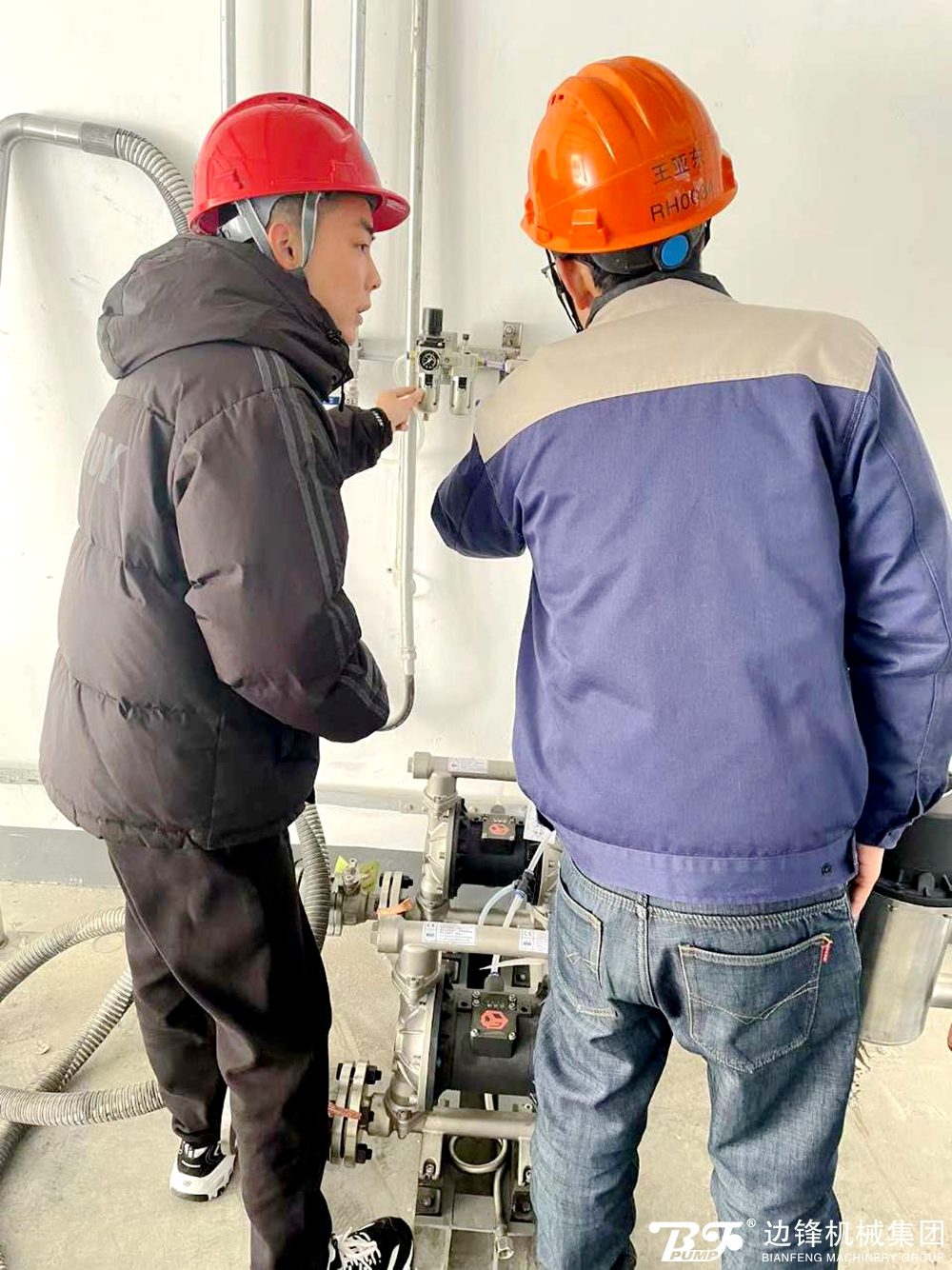 边锋机械集团QBY系列气动隔膜泵有机硅原料客户案例分享