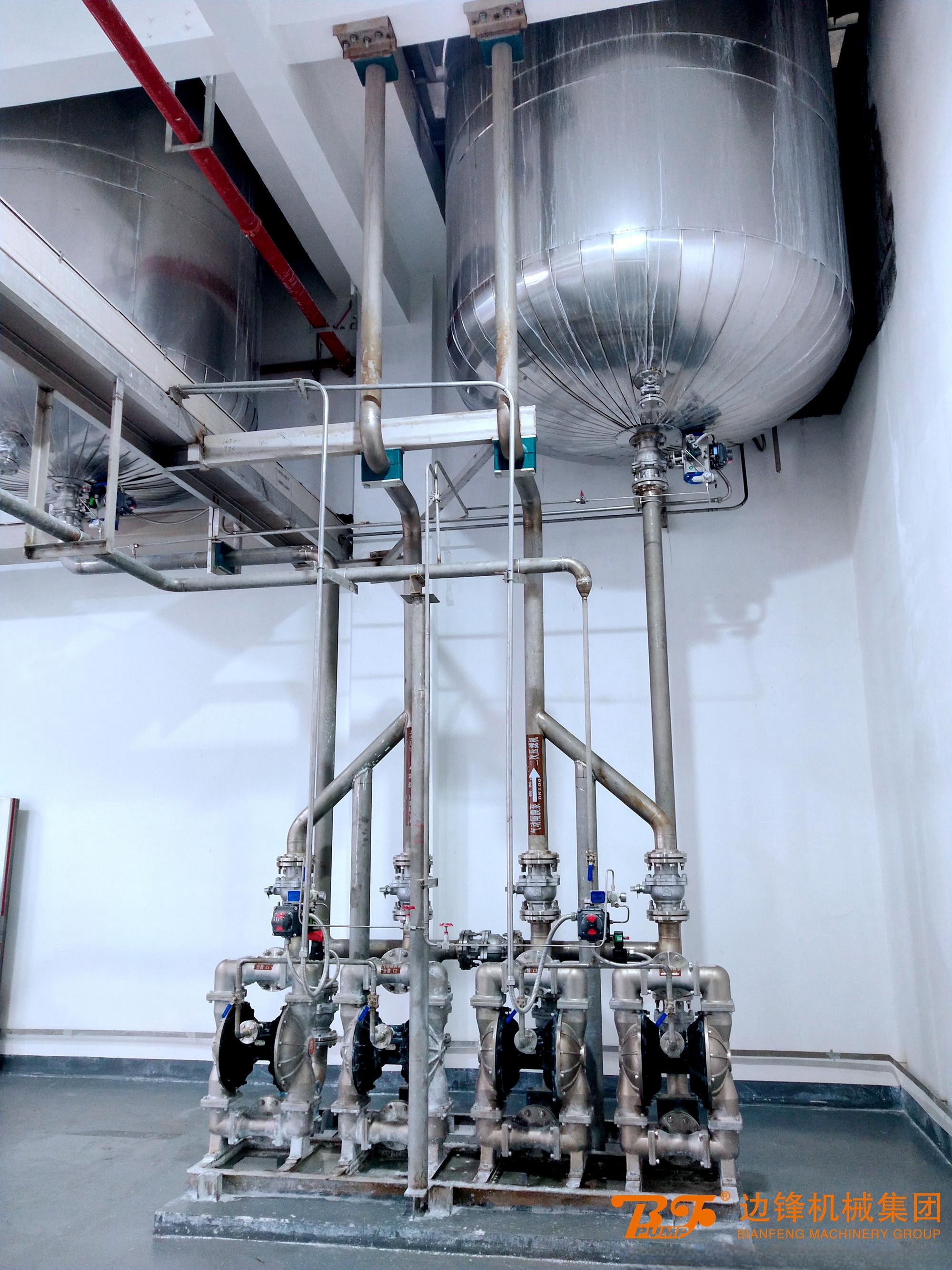 边锋机械隔膜泵环保输送方案行业案例